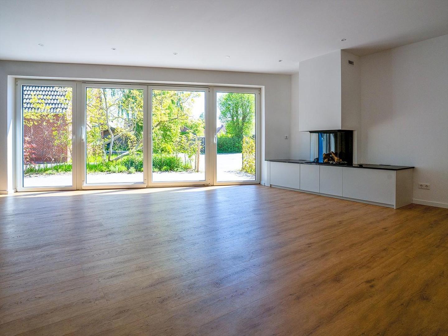 Wohnbereich mit Kamin