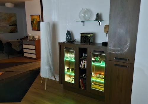 Apothekerschrank u. Anrichte