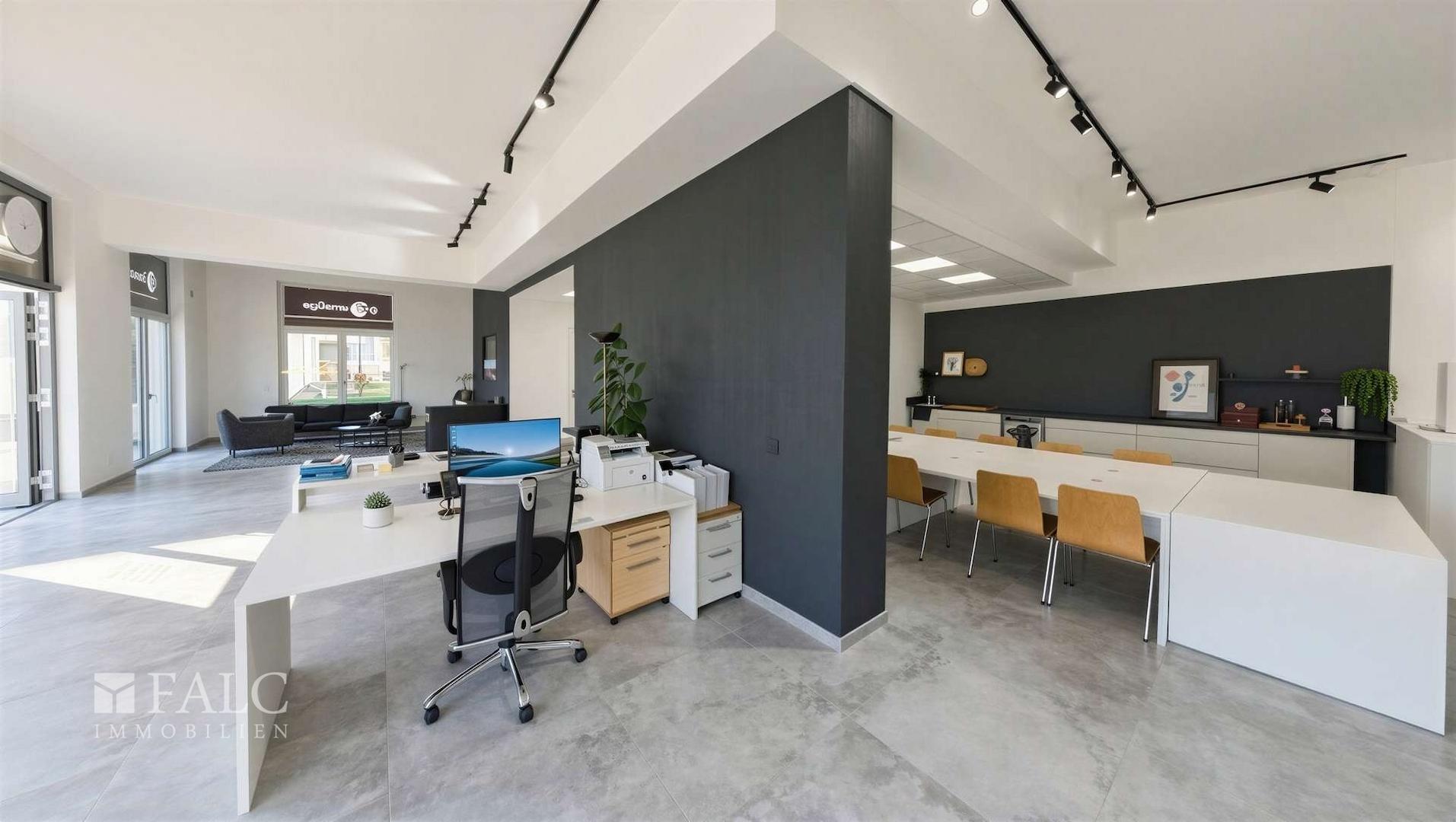 Offenes Büro - Raumtrennung