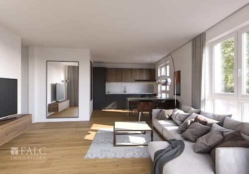 Wohnbereich mit offener Küche