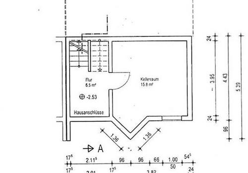 Grundriss Keller