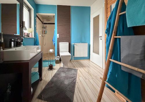 EG Badezimmer mit Sauna  