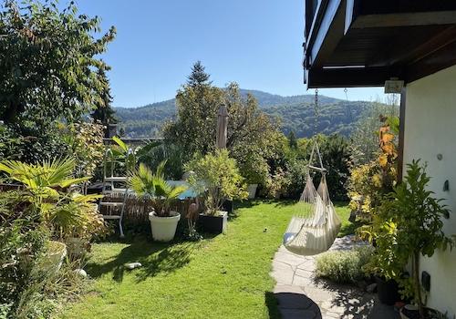 Gartenterrasse mit Ausblick