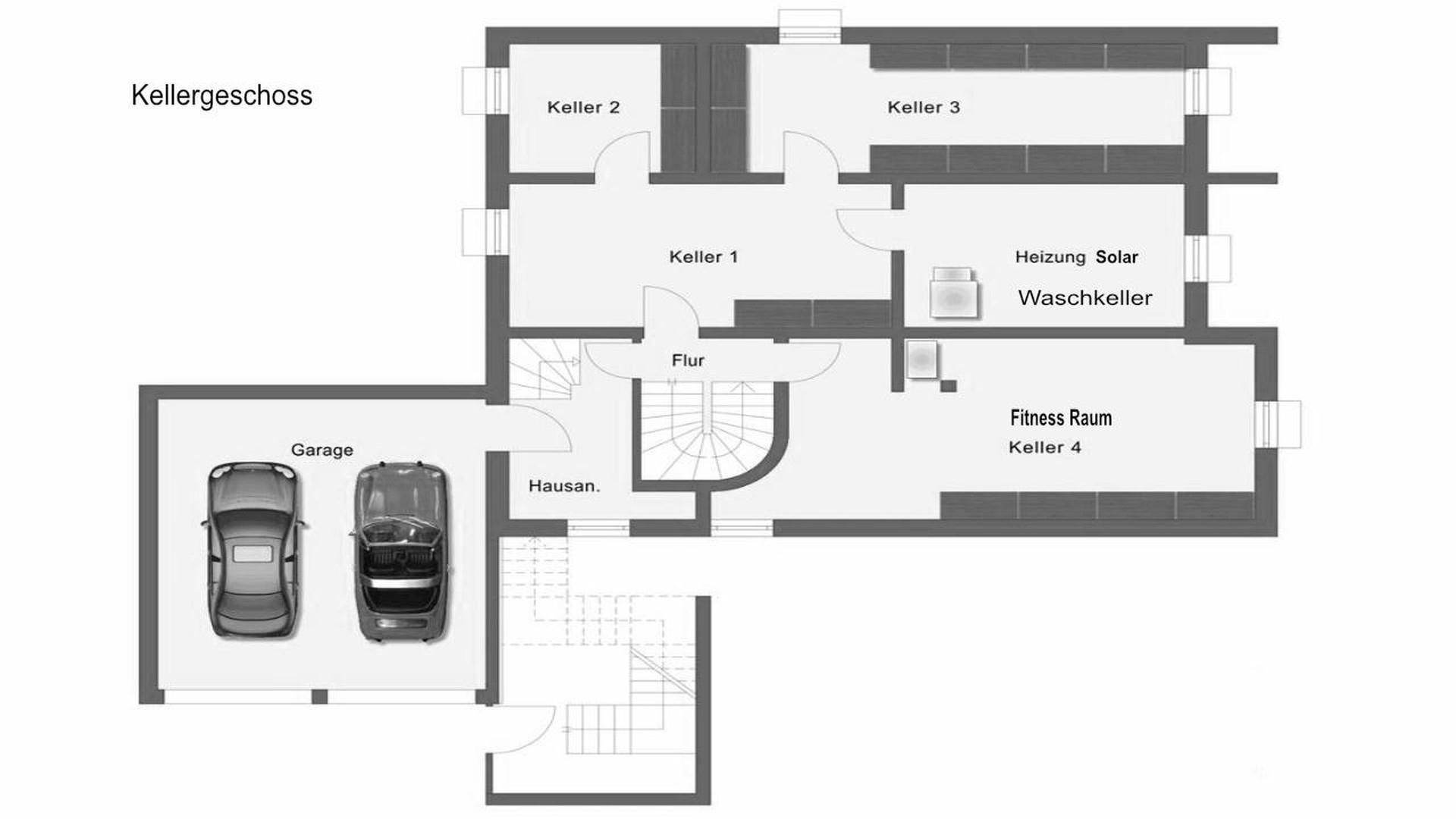 Grundriss Keller