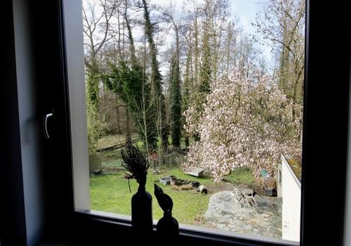 Blick vom Schlafzimmer