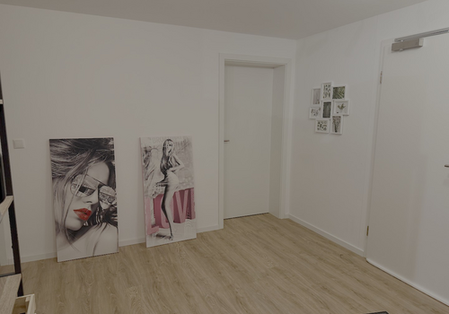 Diele wird gerade möbliert