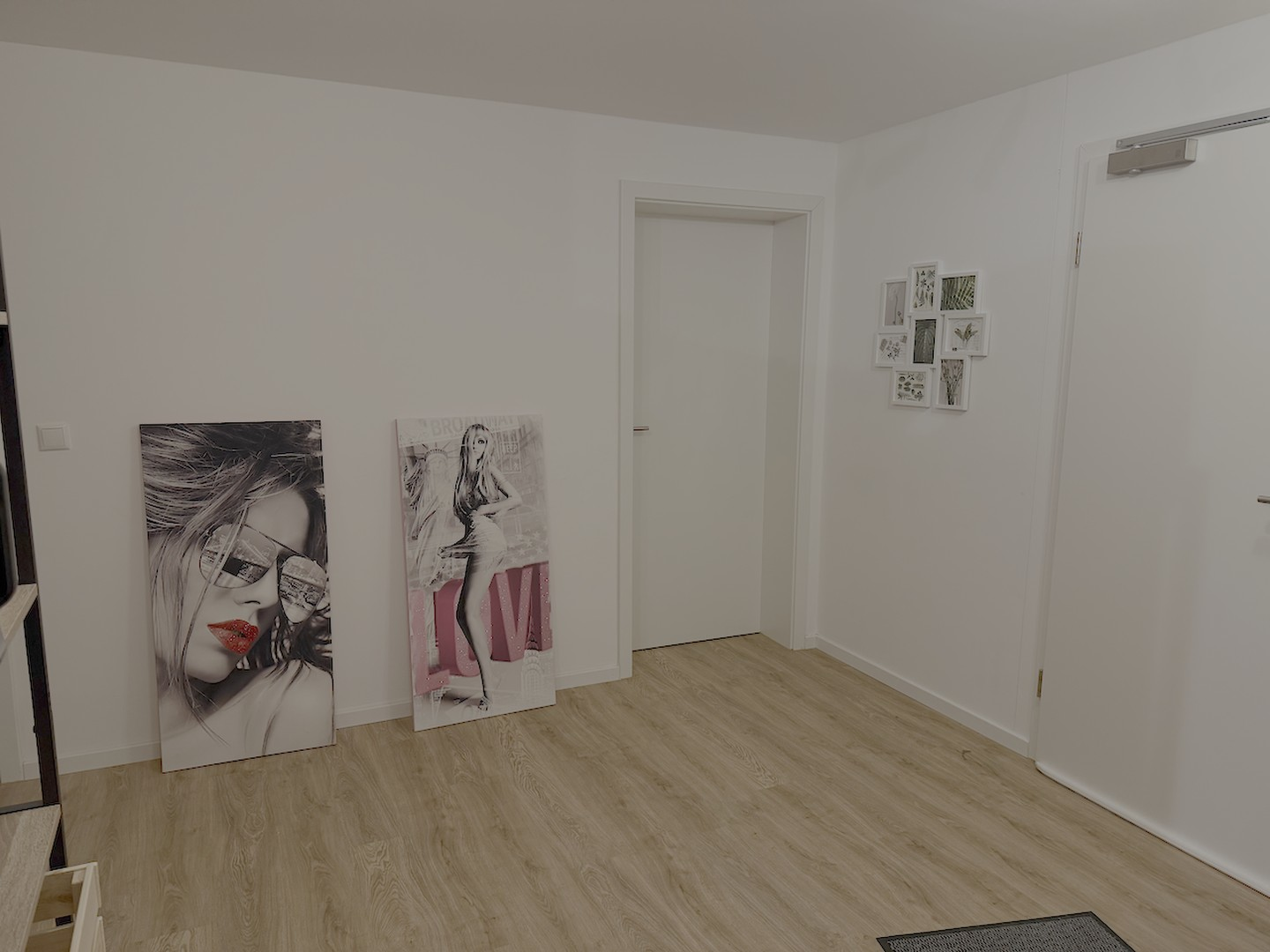 Diele wird gerade möbliert