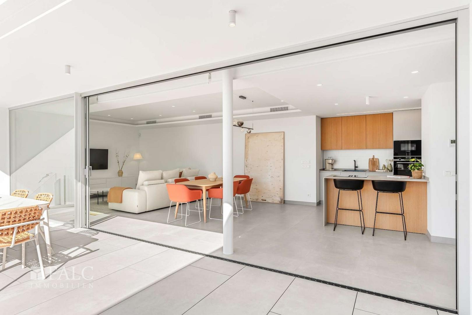 Wohnzimmer / Küchenecke