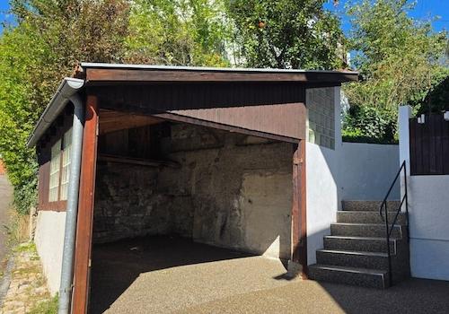 Stellplatz Überdacht