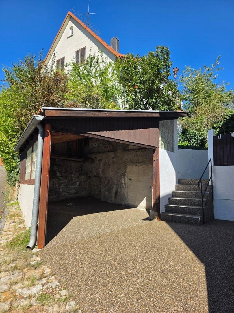 Stellplatz Überdacht