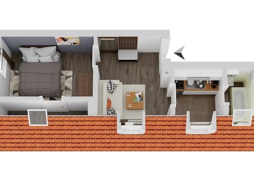 Grundriss Ansicht Süden