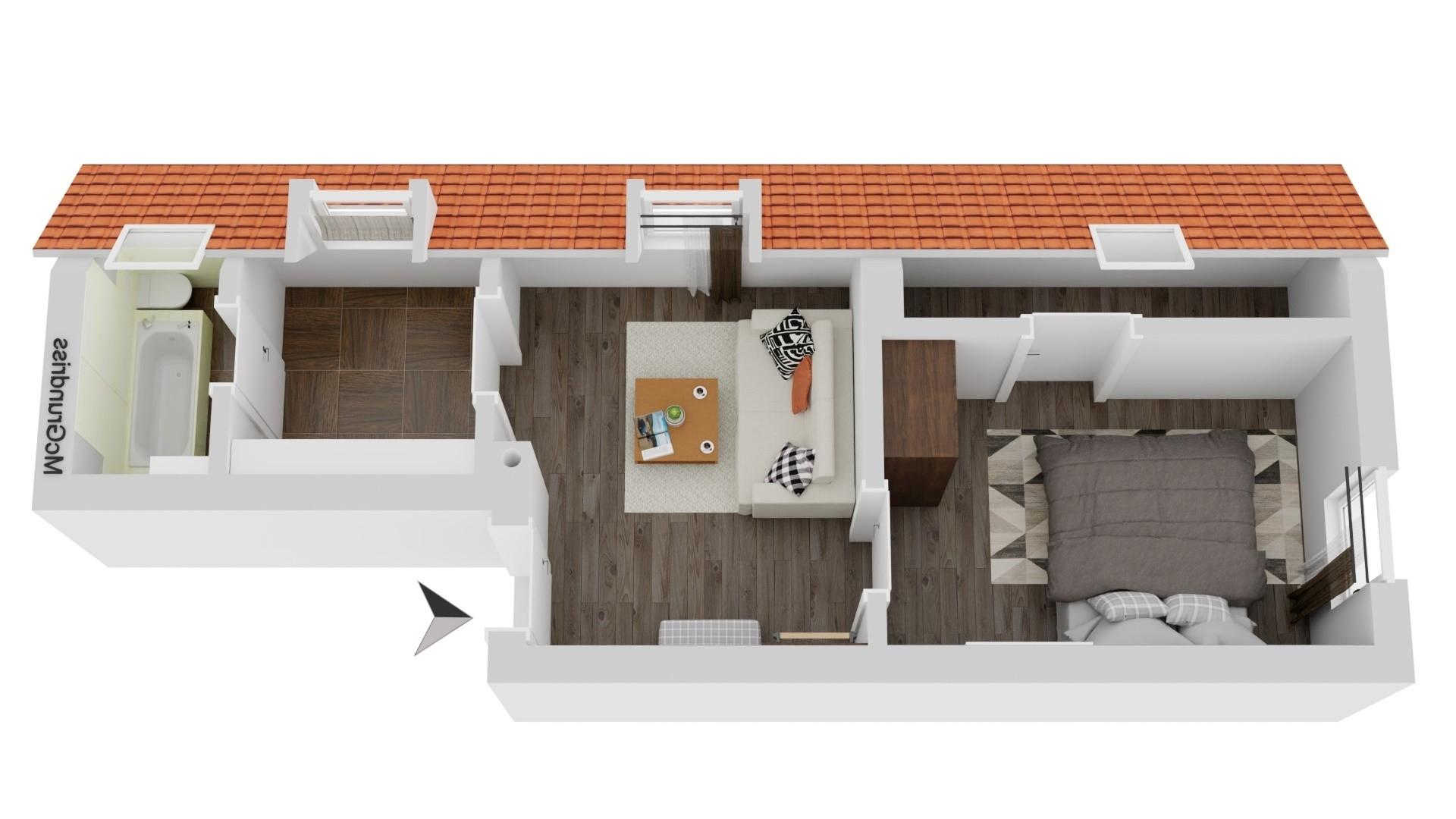 Grundriss Ansicht Norden