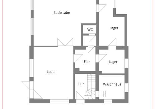 Grundriss Erdgeschoss