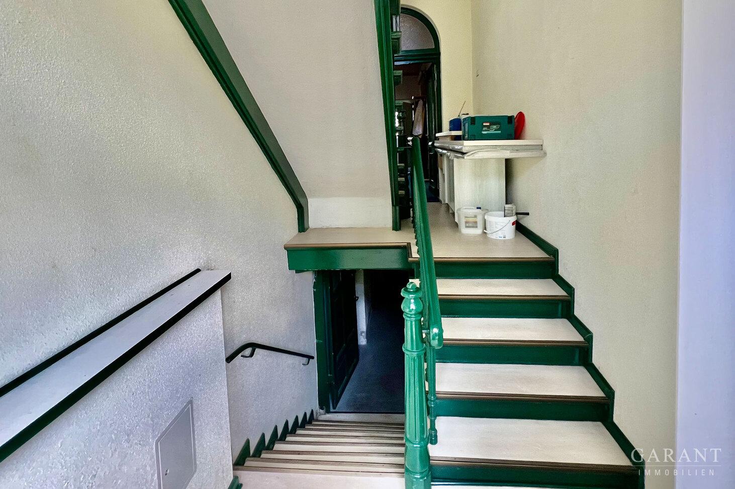 Treppenhaus.Wohngebäude