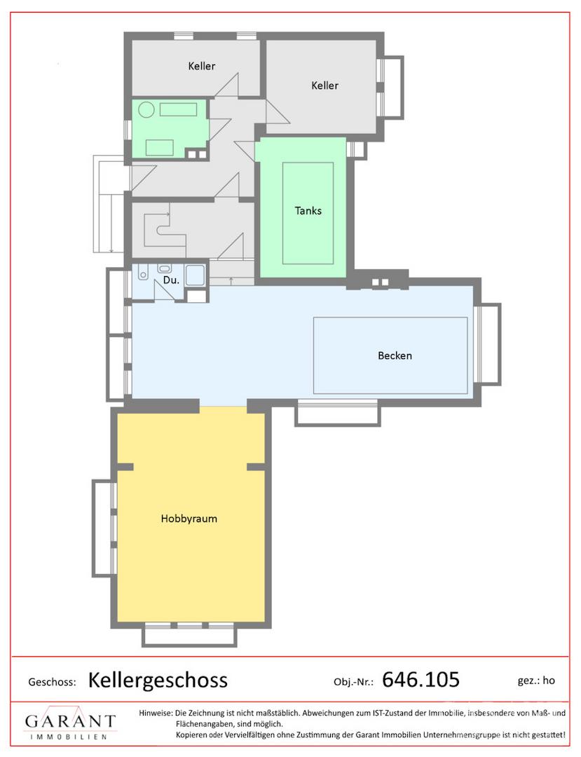 Grundriss Kellergeschoss