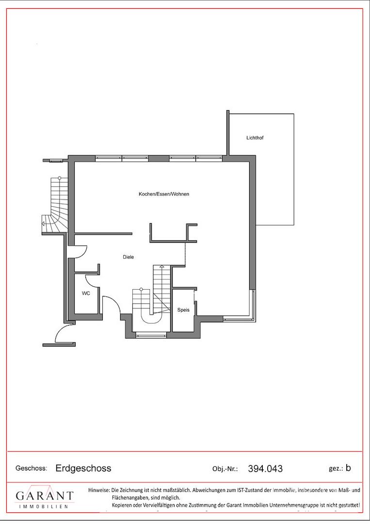 Grundriss Erdgeschoss