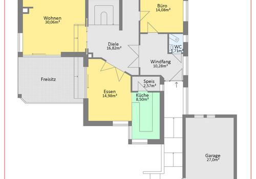 Grundriss Erdgeschoss