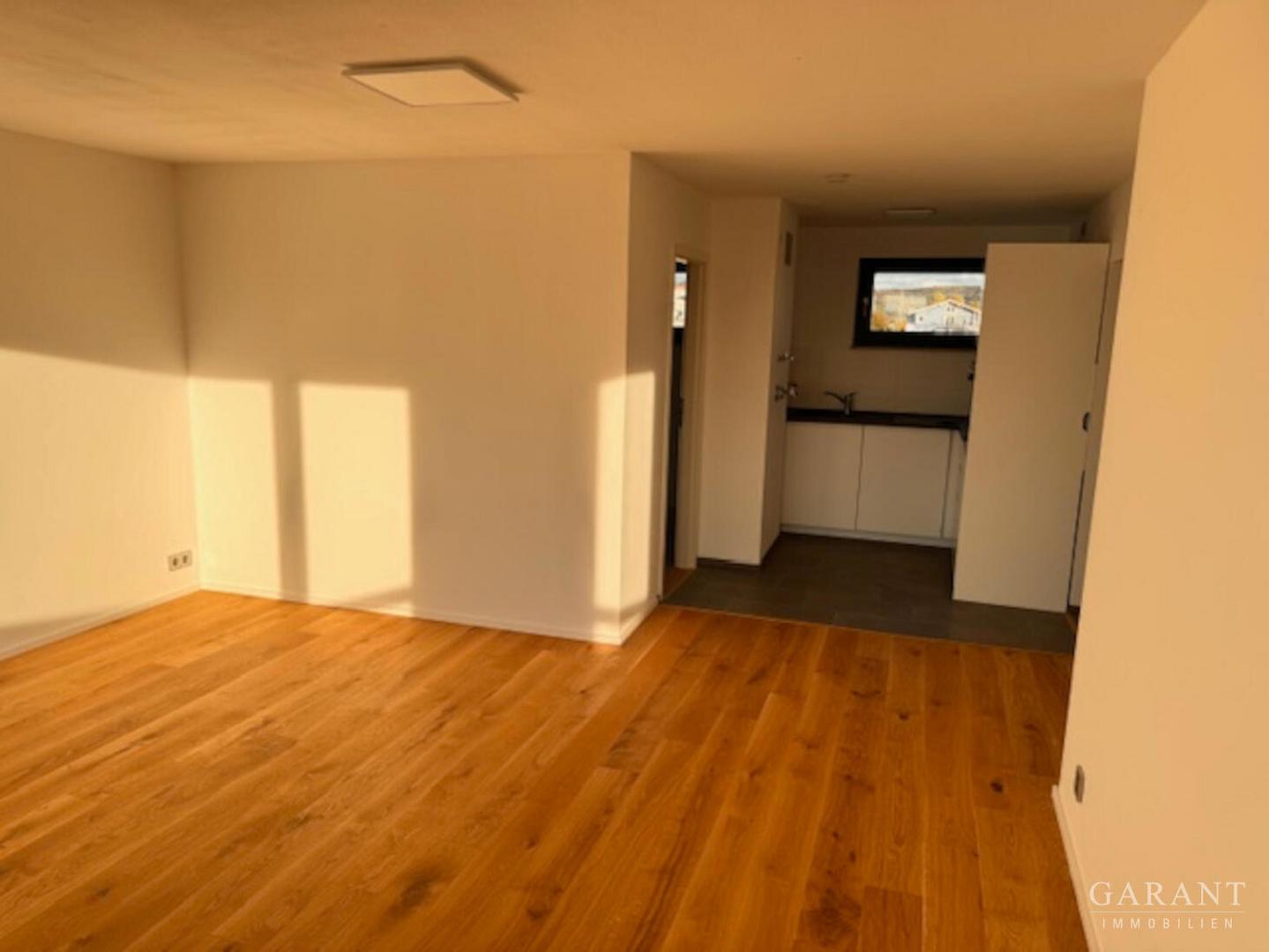 Blick zum Schlafzimmer