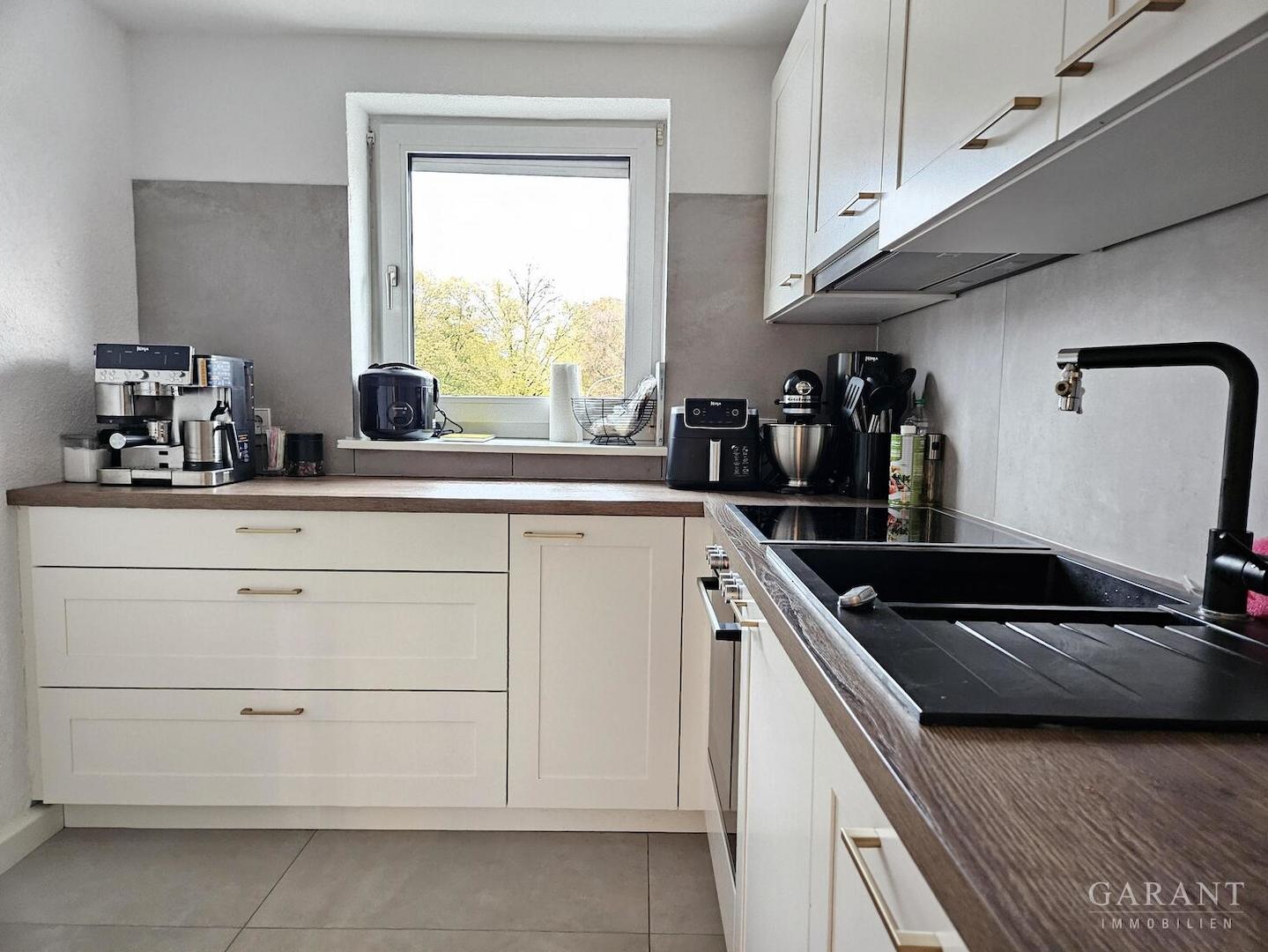 schicke Einbauküche