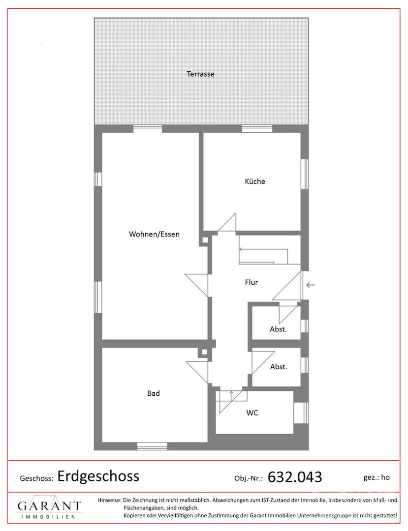 Grundriss Erdgeschoss