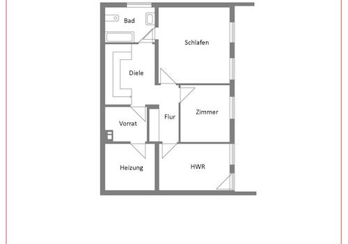 Grundriss Untergeschoss