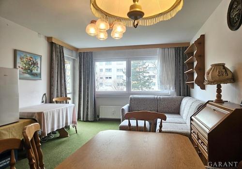 Westausrichtung des Wohnzimmers