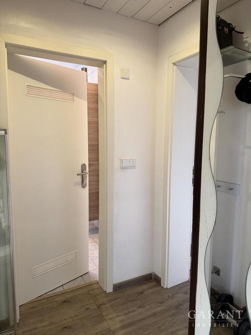 Zugang zum Bad und Schlafzimmer