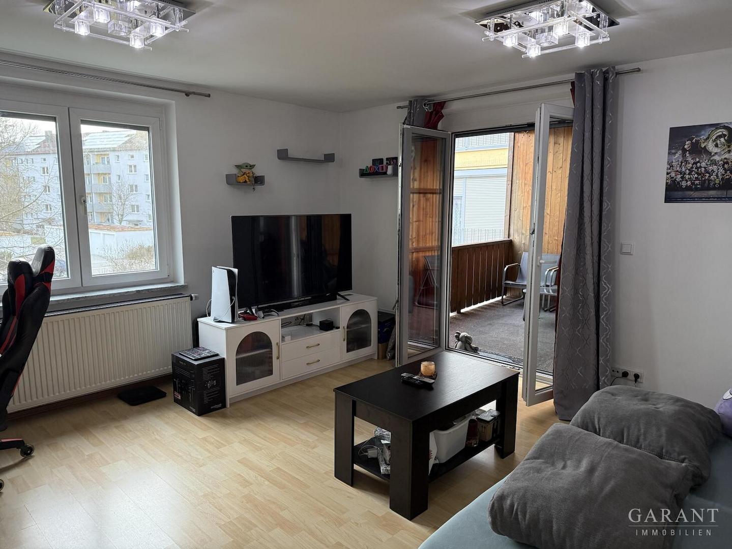 Wohnzimmer mit Loggia