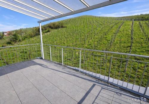 Balkonblick nach links