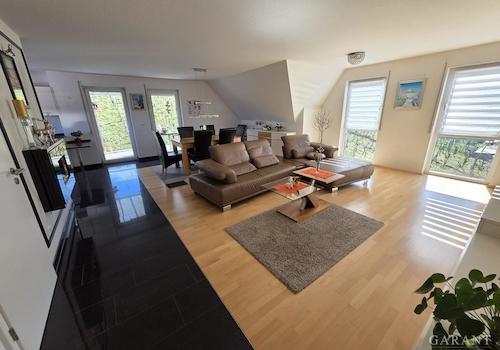 Blick in den Wohn/Eßbereich