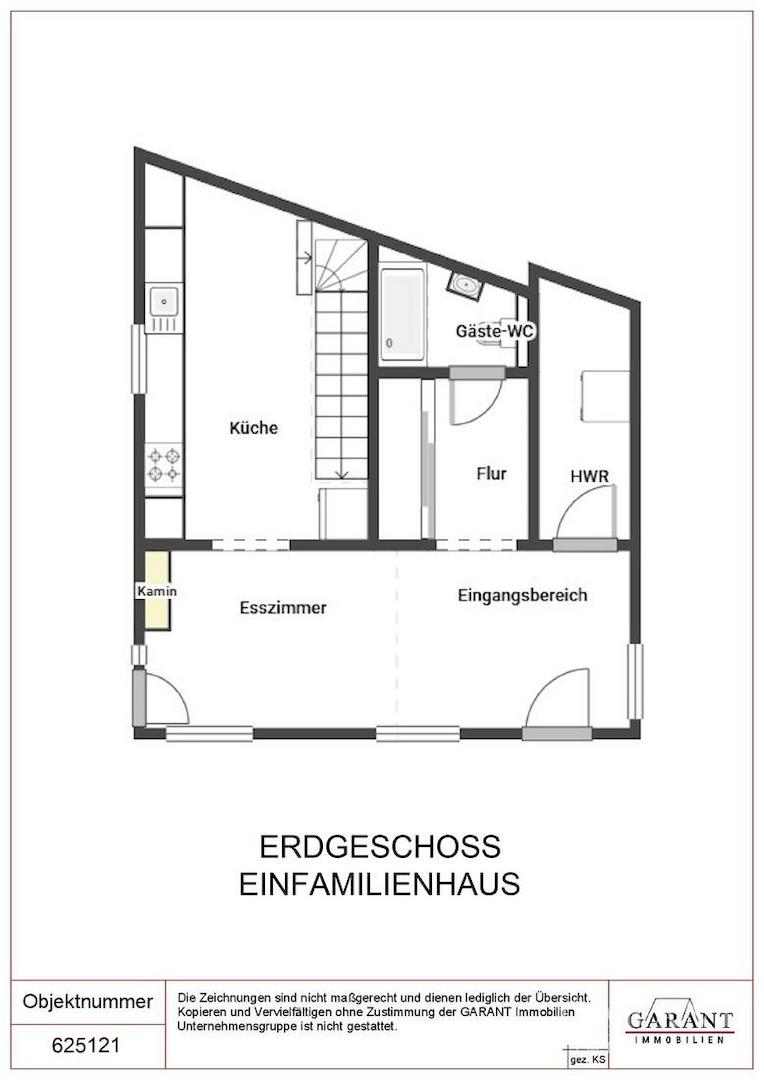 Grundriss Erdgeschoss Einfamilienhaus