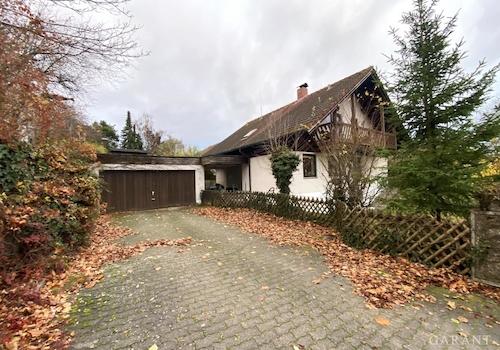 Blick auf den Hauszufahrtsbereich