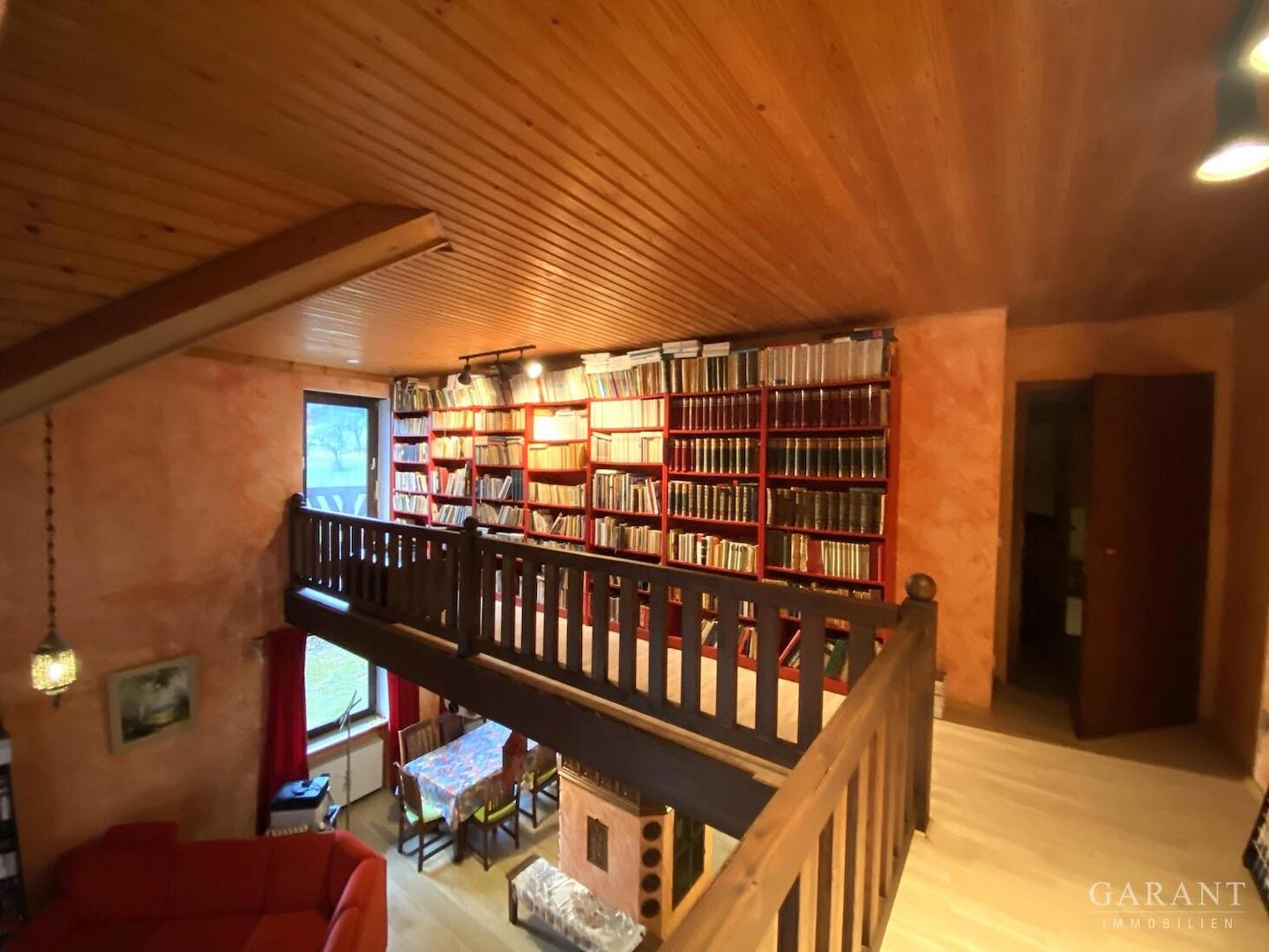 Blick auf die Galerie