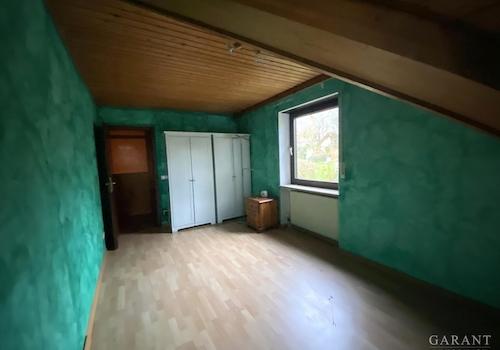 Blick in ein  DG-Zimmer