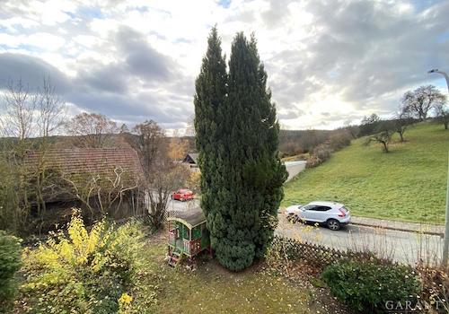 Blick vom Westbalkon