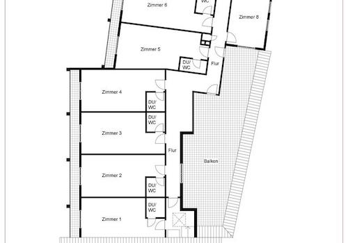 Hotel 1. Dachgeschoss