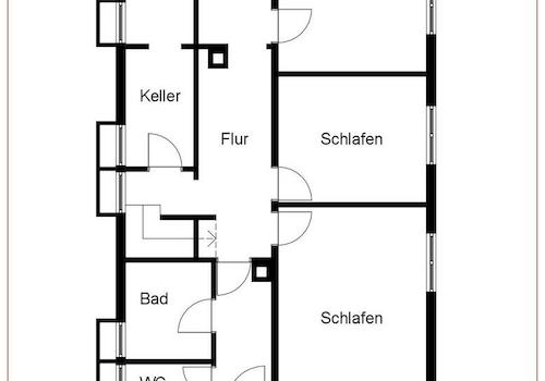 Untergeschoss - Wohnhaus