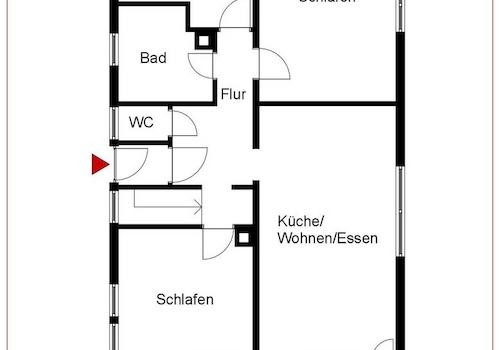 Erdgeschoss - Wohnhaus