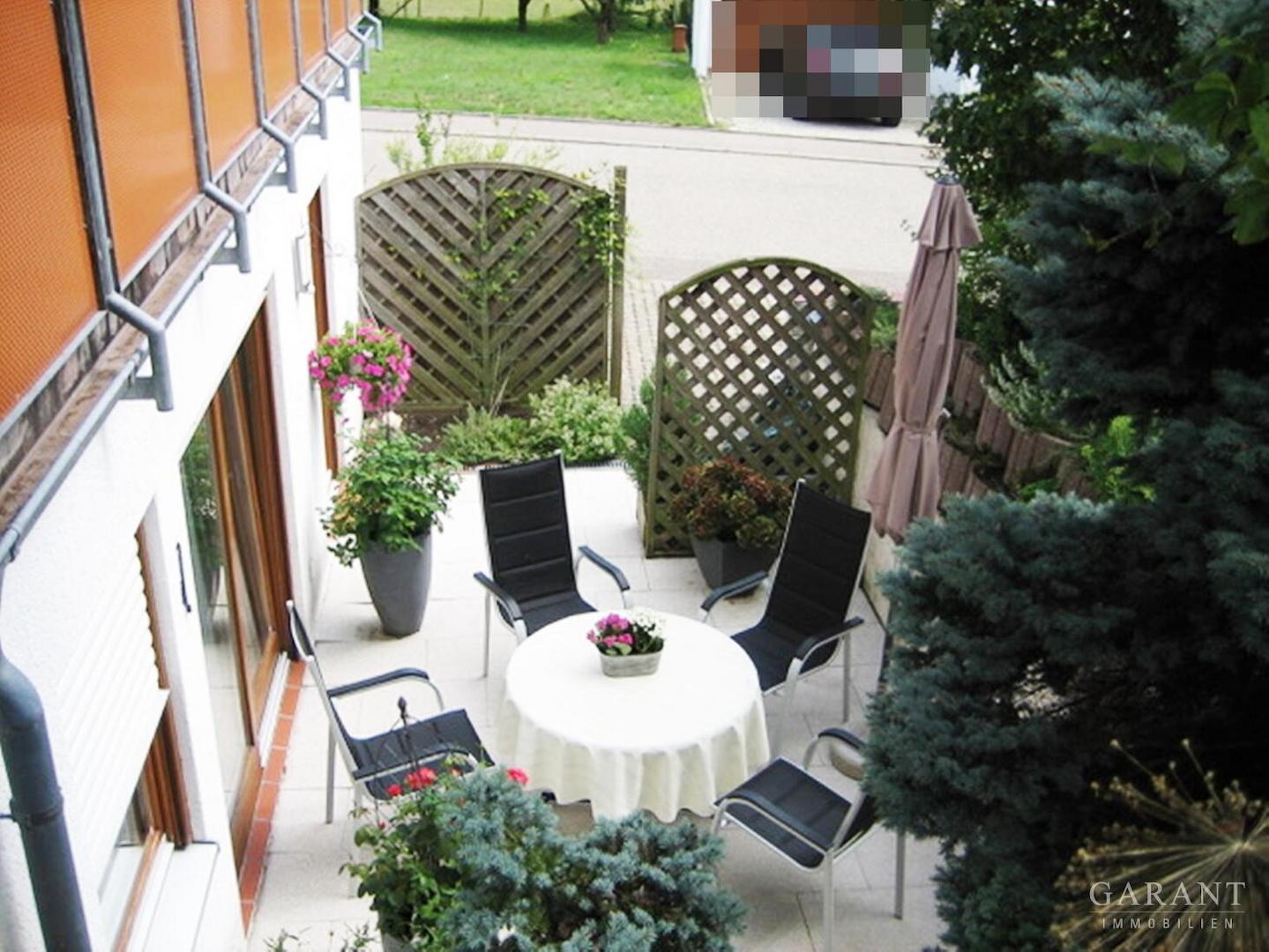 Terrasse Einliegerwohnung