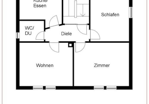 Erdgeschoss und Obergeschoss