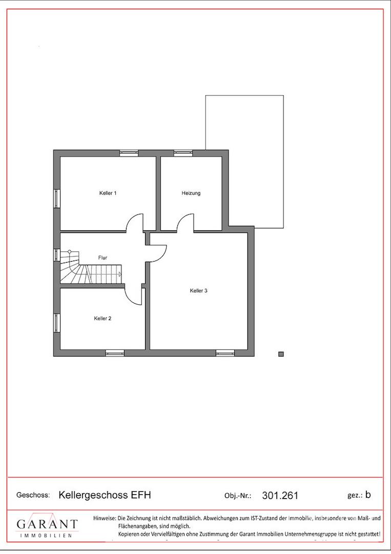 Grundriss Kellergeschoss