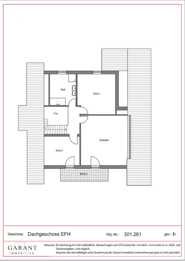 Grundriss Dachgeschoss