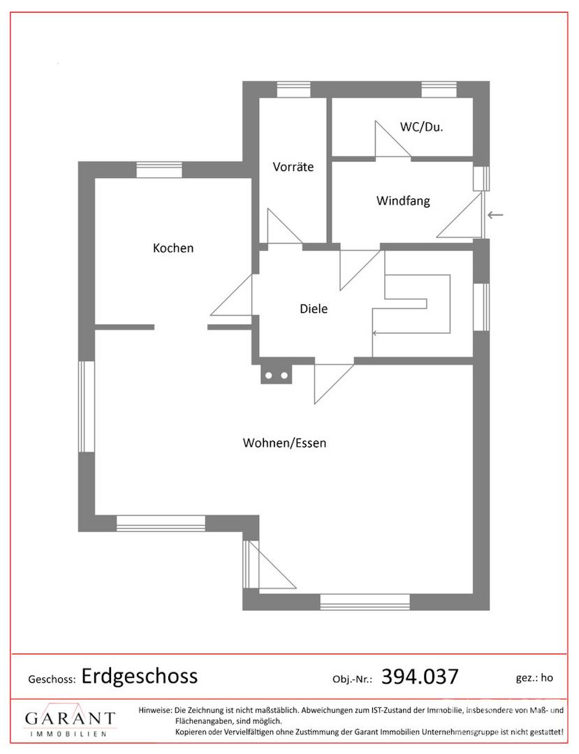 Grundriss Erdgeschoss