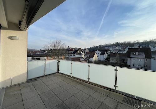 herrlicher großzügiger Balkon