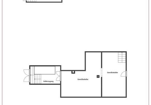 Grundriss Untergeschoss