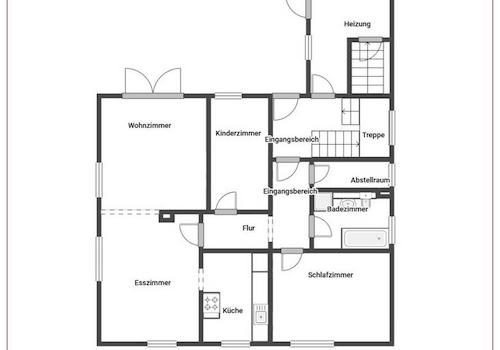 Grundriss Erdgeschoss