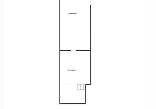 Grundriss Obergeschoss vorderes Nebengebäude