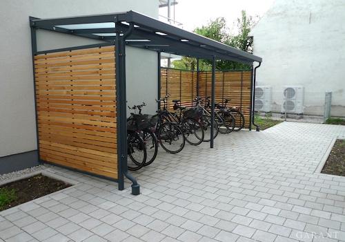 Platz für Fahrräder