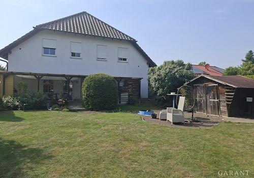 Rückansicht des Hauses