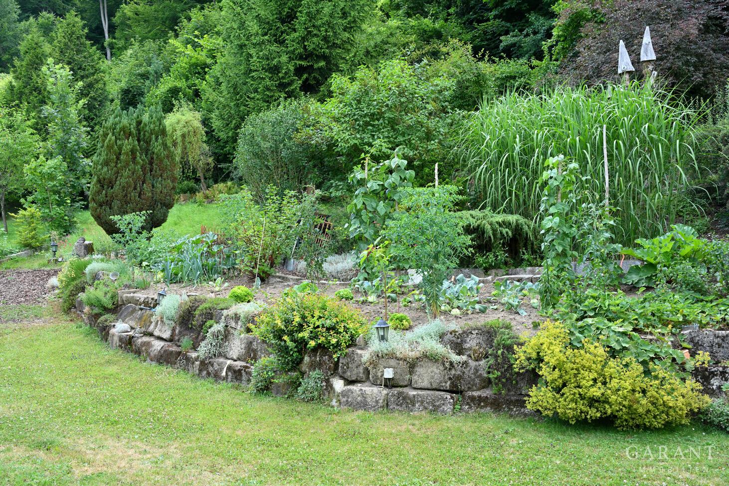 Gegärtnert wird auch